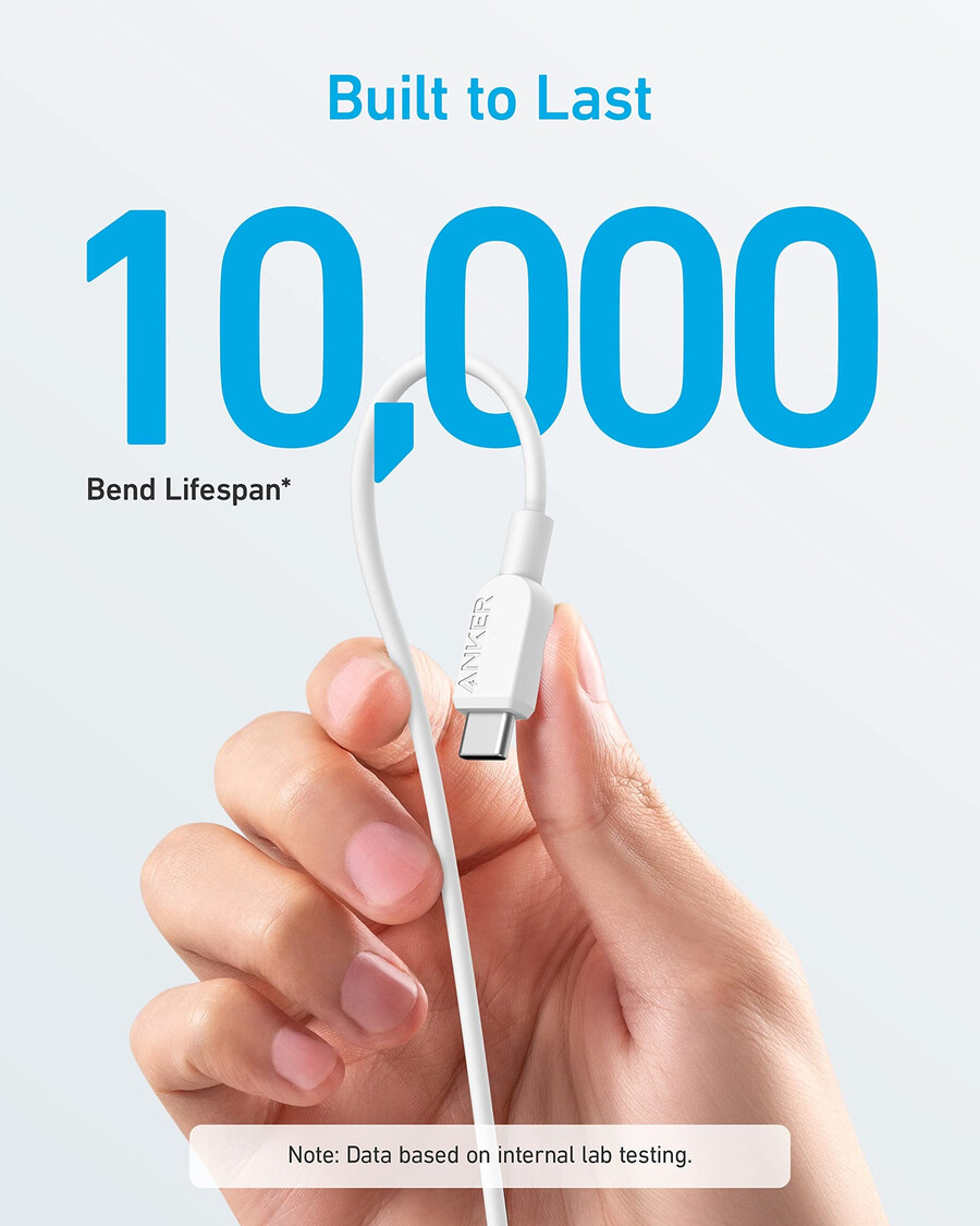 anker 310 usb-c til usb-c-kabel 90 cm