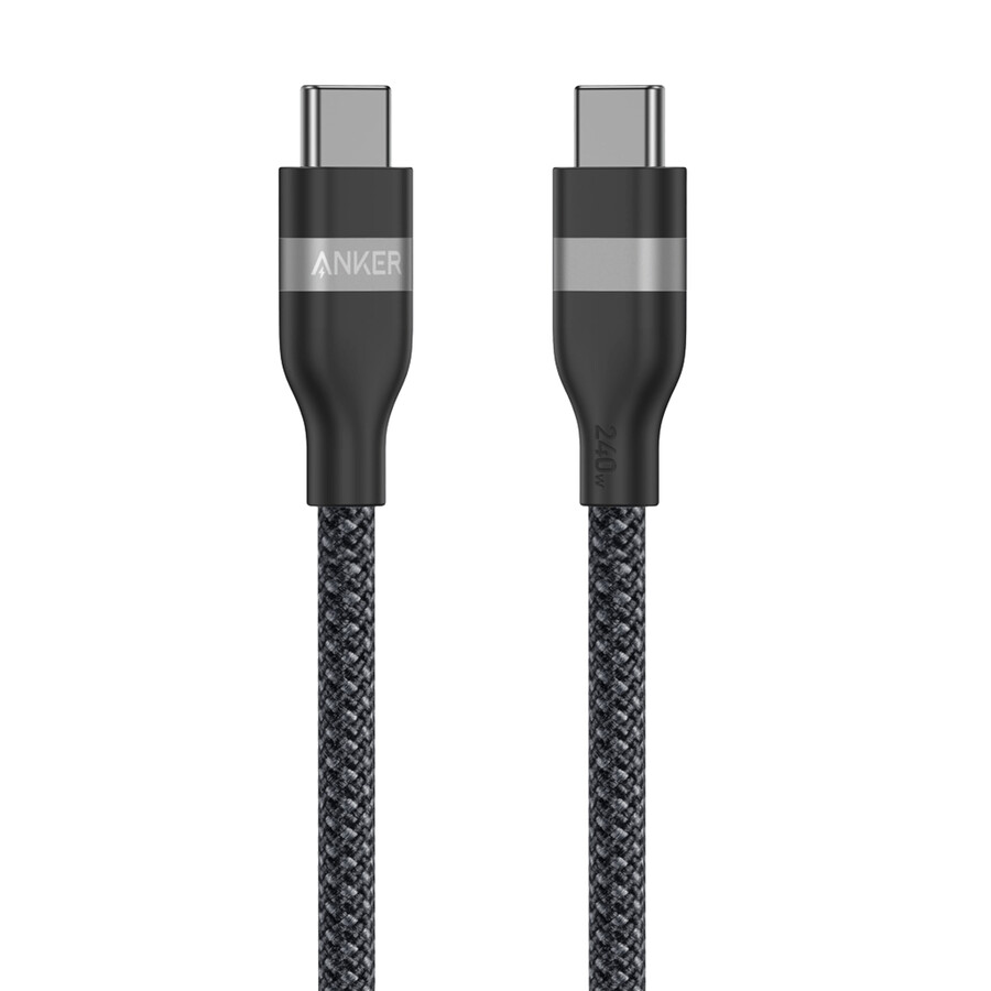 anker usb-c til usb-c-kabel 09 m 18 m 240 w genbrugsflettet