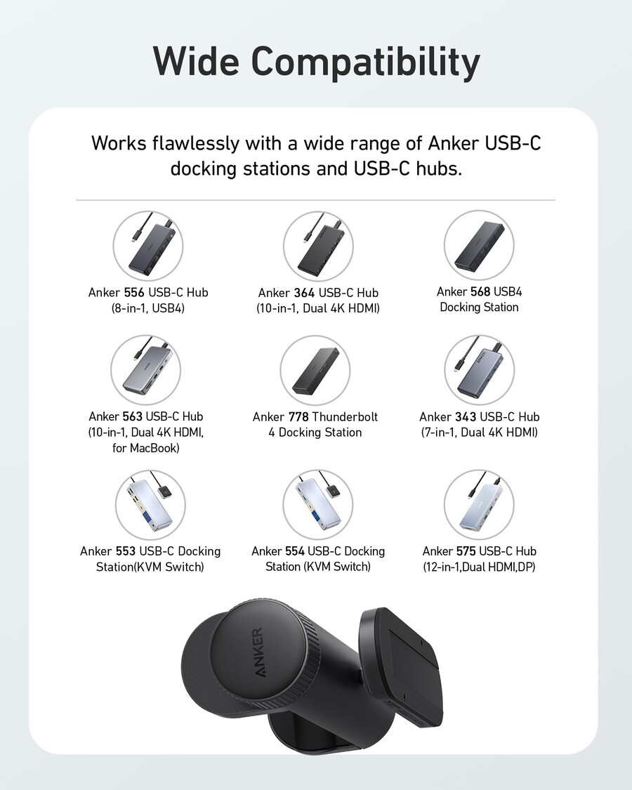 anker 335 trådløs oplader 3-i-1-station
