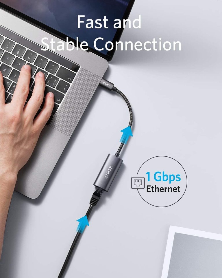 anker powerexpand usb-c til gigabit ethernet-adapter